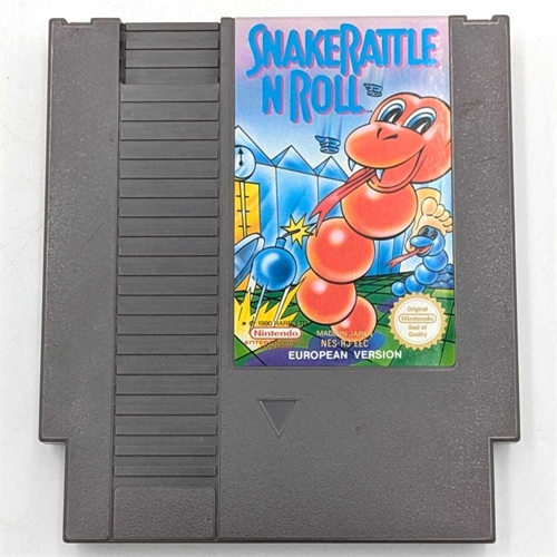 Snake Rattle n Roll - EEC - NES Spil (B Grade) (Genbrug)